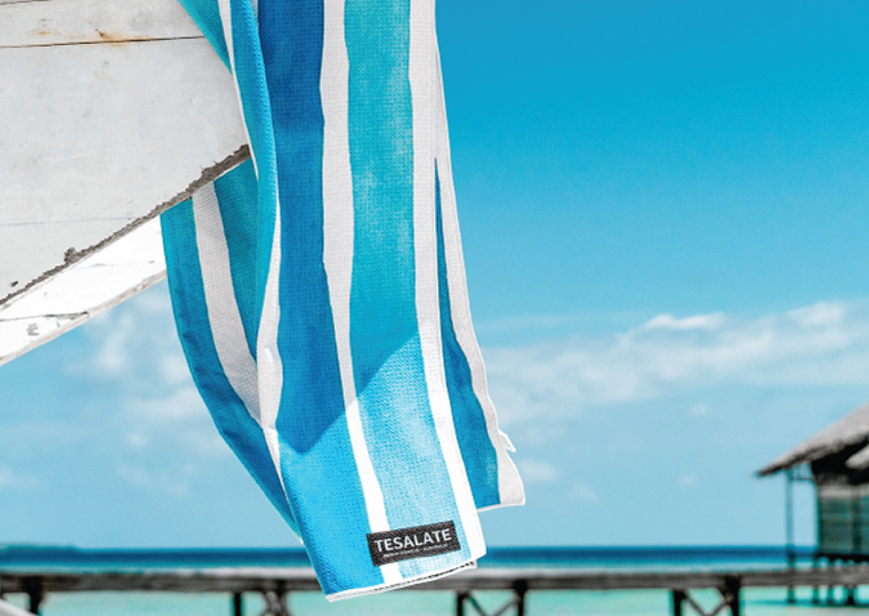 Sand Free Beach Towel Fabric Tesalate